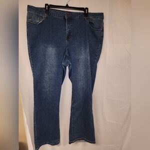 Falls Creek Straight Leg Denim Jeans Plus Size 22